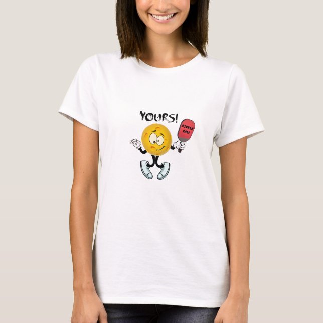Camiseta Pickleball: el suyo (Anverso)