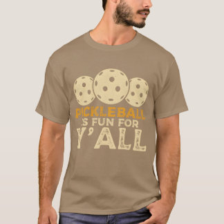 Camiseta Pickleball Es Divertido Para Todos Deportes De Pal