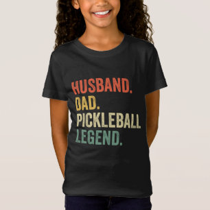 Camiseta Pickleball Funny Esposo Papá Leyenda Padre Vintage