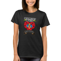 Pickleball Heart Paddle Ball Passion Sport Love