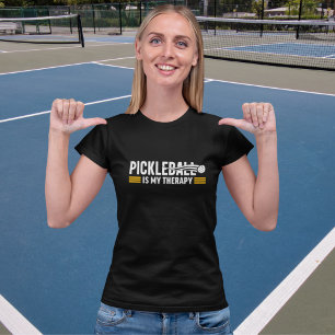 Camiseta Pickleball is my Therapy funny Pickleball