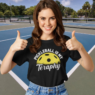 Camiseta Pickleball is my Therapy pickleball