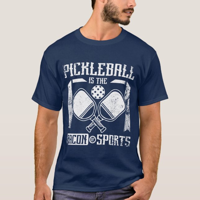 Camiseta Pickleball is the bacon of sports friends (Anverso)