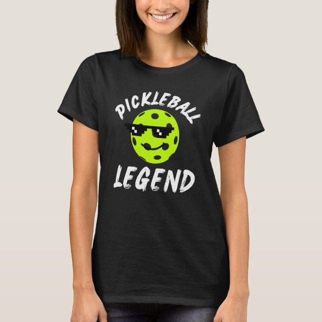 Camiseta Pickleball Legend Quote Dink Shot Paddle Player Jo (Anverso)