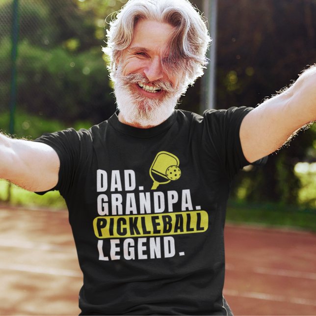 Camiseta Pickleball Legend Tee for Dads & Grandpas (Subido por el creador)