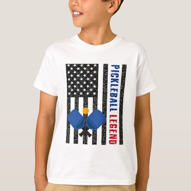 Camiseta Pickleball Legend USA (Anverso)