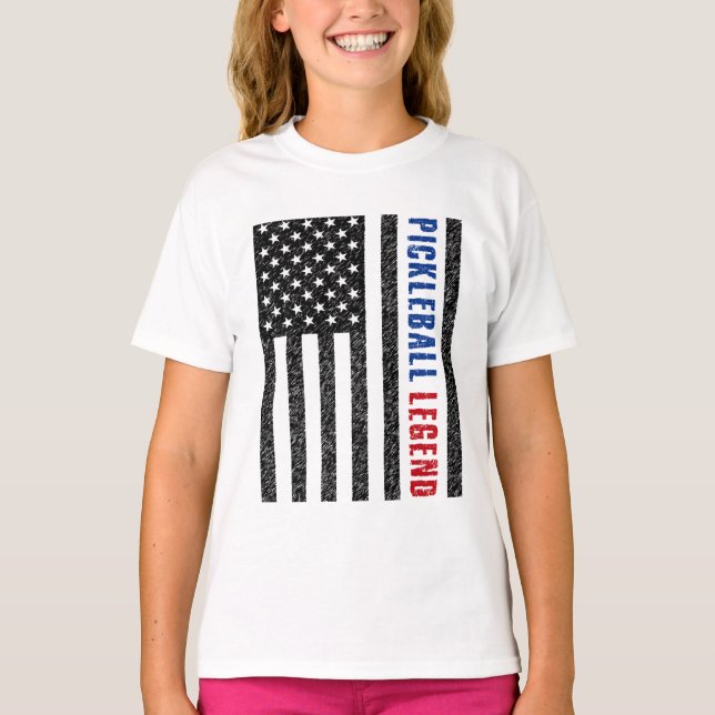 Camiseta Pickleball Legend USA (Anverso)