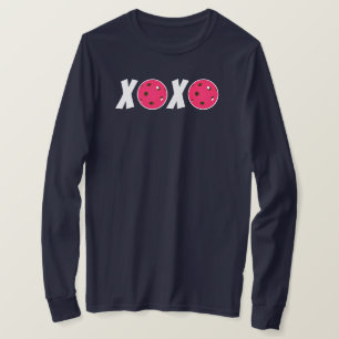Camiseta Pickleball Love Pink Valentine XOXO Pickleball