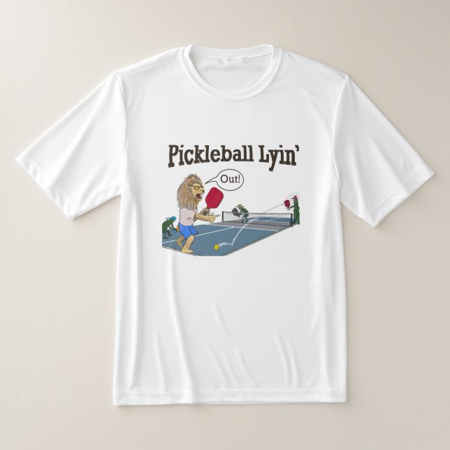 Camiseta Pickleball Lyin’ Lion T-Shirt (Distribución)
