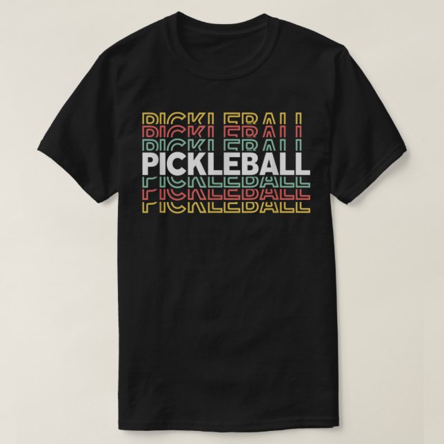 Camiseta Pickleball Men & Women Pickler Player 747 (Diseño del anverso)