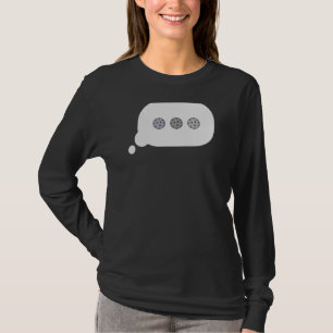 Camiseta Pickleball Mensajes de texto Chat Bubble Picklebal
