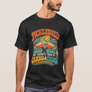 Camiseta Pickleball Mi Forma Favorita De Cardio Y Caos