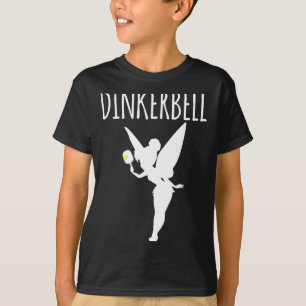 Camiseta Pickleball mujeres niñas dinkerbell linda