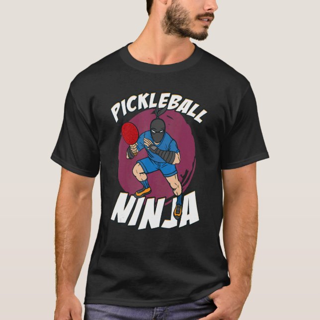 Camiseta Pickleball ninja Stealth Master Ninja (Anverso)