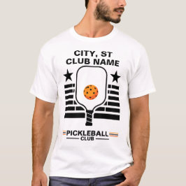 Camiseta Pickleball Nombre Personalizado Pickleball