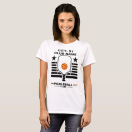 Camiseta Pickleball Nombre Personalizado Pickleball