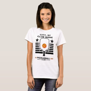 Camiseta Pickleball Nombre Personalizado Pickleball