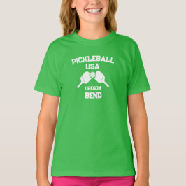 Camiseta Pickleball Paddle & Ball Bend Oregon USA Personali