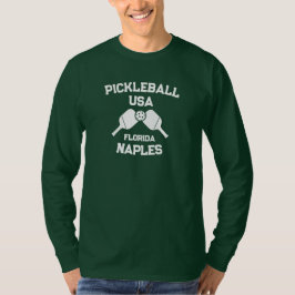 Camiseta Pickleball Paddle Ball Nápoles Florida Personaliza