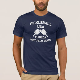 Camiseta Pickleball Paddle Ball West Palm Beach Estados Uni