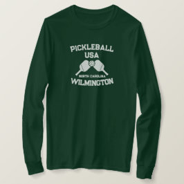 Camiseta Pickleball Paddle Ball Wilmington NC Personalizado