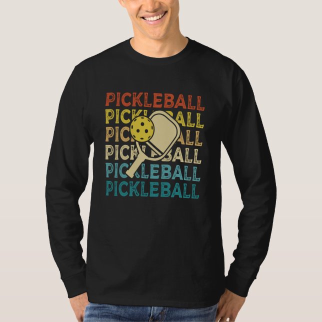 Camiseta Pickleball Paddle Sports Ball Game Player Athlete (Anverso)