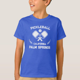 Camiseta Pickleball Palm Springs California Personalizado d