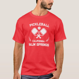Camiseta Pickleball Palm Springs California Personalizado d