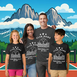 Camiseta Pickleball Personalized Club Name