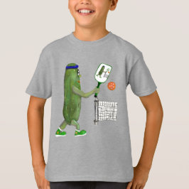 Camiseta Pickleball Pickle Play Ball TShirt para niños