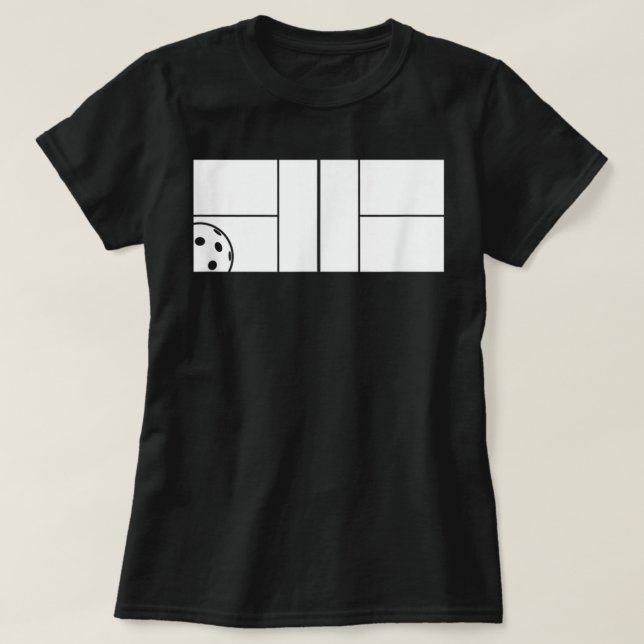 Camiseta Pickleball Player Court For Men Women Funny Gift 1 (Diseño del anverso)