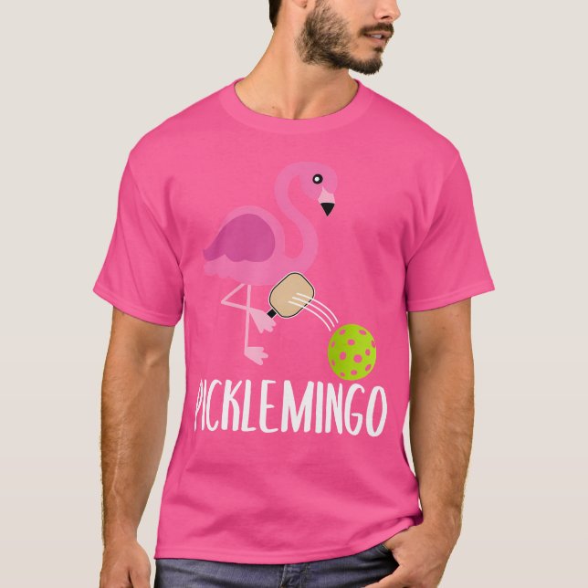 Camiseta Pickleball Player Paddleball Lover Picklemingo (Anverso)