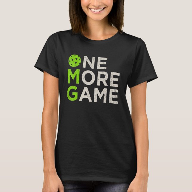 Camiseta Pickleball Pun un juego más (Anverso)