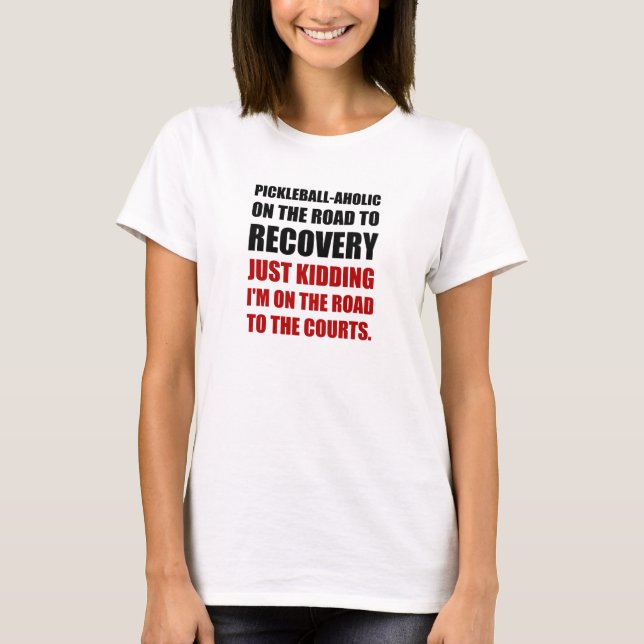 Camiseta Pickleball Raod a las cortes de Rocvery (Anverso)