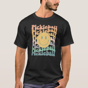 Camiseta Pickleball Retro Sonríe Trendy Pickleballer mamá p