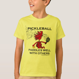 Camiseta Pickleball se bate bien con otros