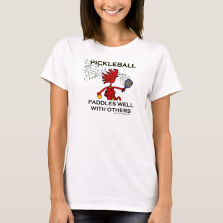Camiseta Pickleball se bate bien con otros