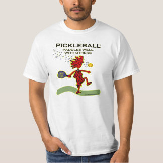 Camiseta Pickleball se bate bien con otros