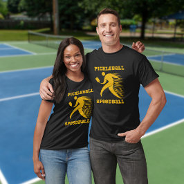 Camiseta Pickleball Speedball jugador con velocidad
