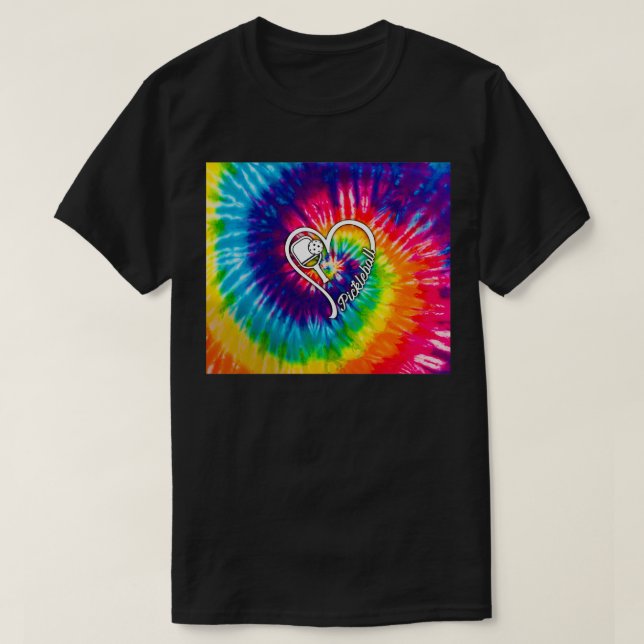 Camiseta Pickleball Tie Dye (Diseño del anverso)