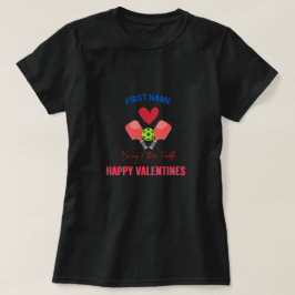 Camiseta Pickleball-Valentine-Be My Other Paddle!