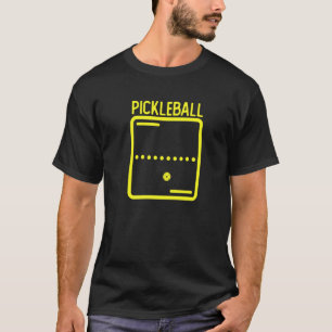 Camiseta Pickleball Videojuego Retro Vintage Pickleball