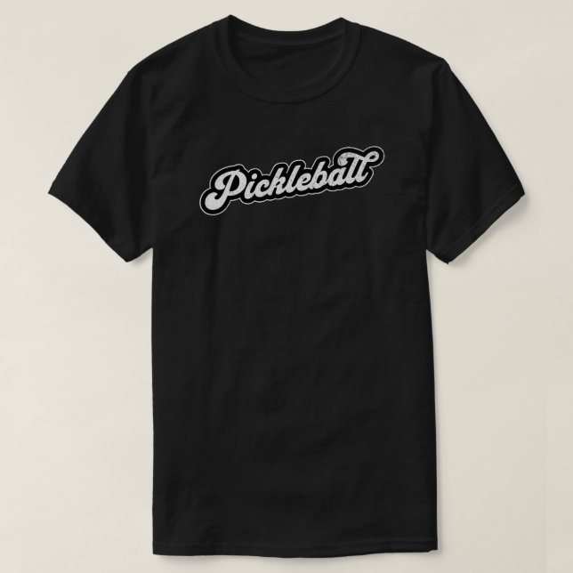 Camiseta Pickleball Vintage Retro (Diseño del anverso)