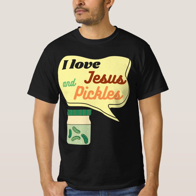 Camiseta Pickles and Jesus Religious (Anverso)