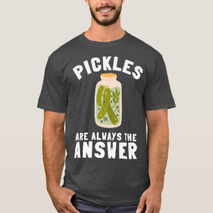 Camiseta Pickles Cucumber Pickle Lover Pickle Jar