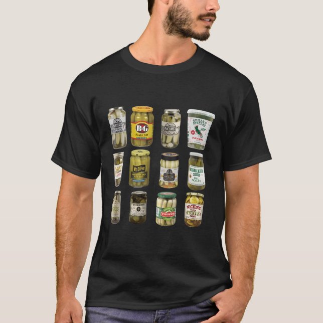 Camiseta Pickles en lata (Anverso)