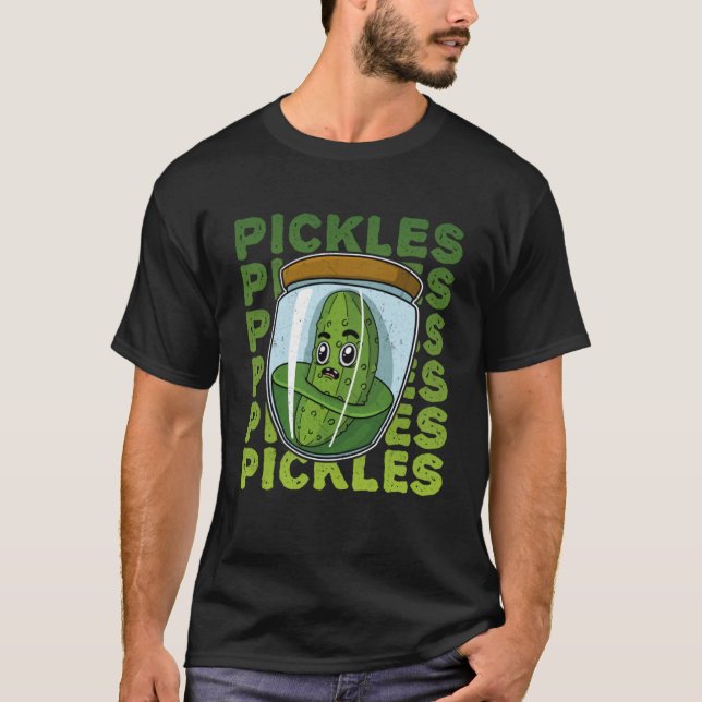 Camiseta Pickles garden arvestpickling plant 10 (Anverso)