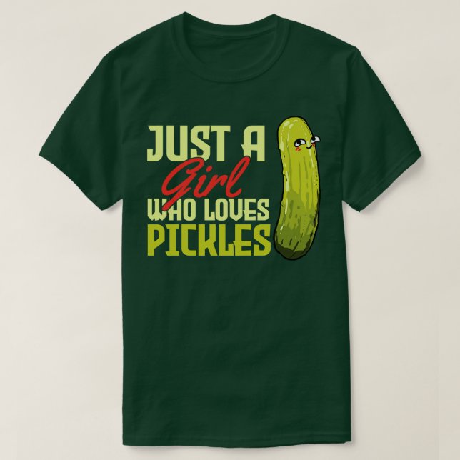 Camiseta Pickles Pickle Lover (Diseño del anverso)