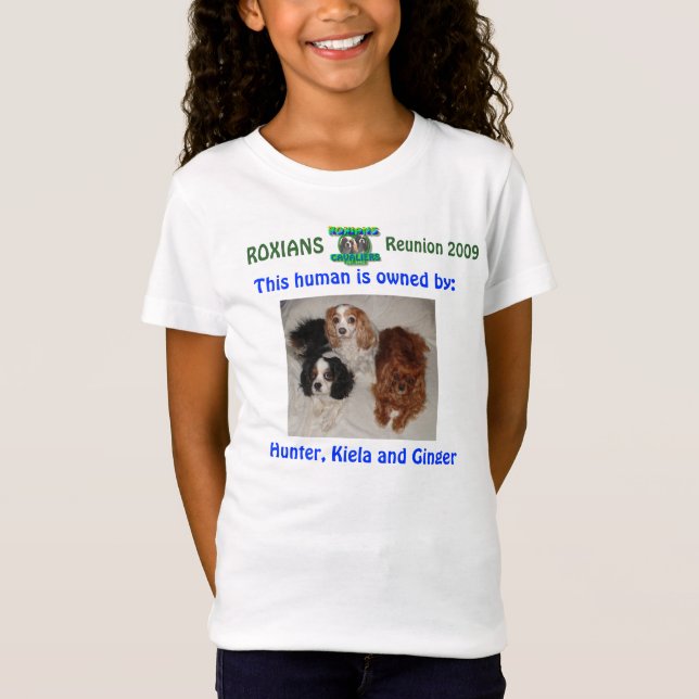 Camiseta piclogocav, thethree, ROXIANS, cazador, Kiela… (Anverso)