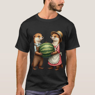 Camiseta Pícnic de nutrias